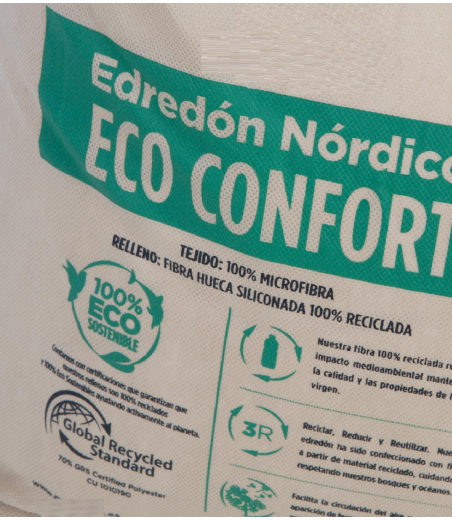 Edredón Nórdico Fibra Ecológica