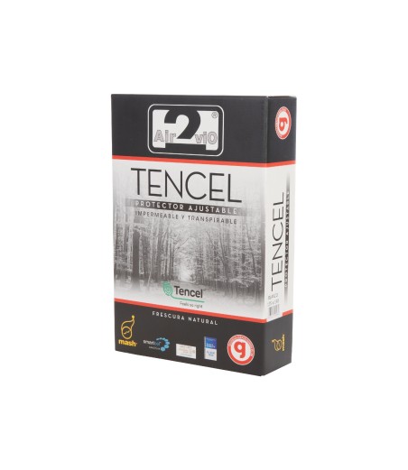 Cubrecolchón protector tencel