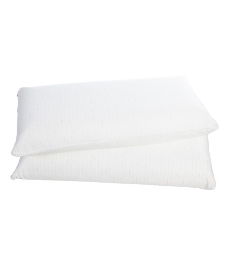 Pack 2 almohadas viscelástica hilo de plata 70cm. 2022