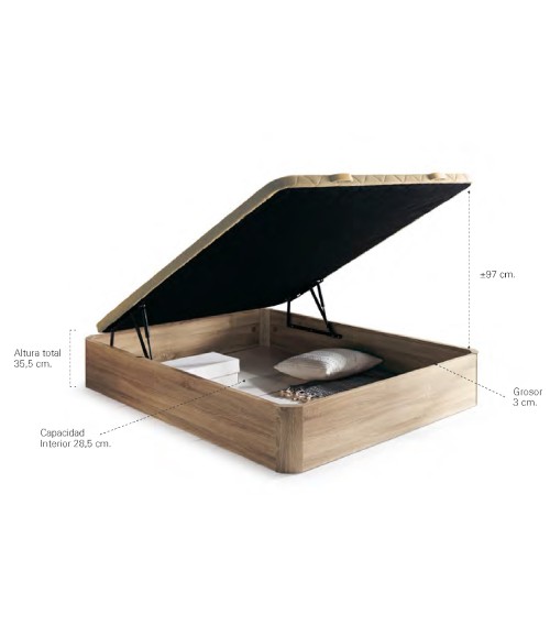 Canapé de madera air2vio modelo galicia 2