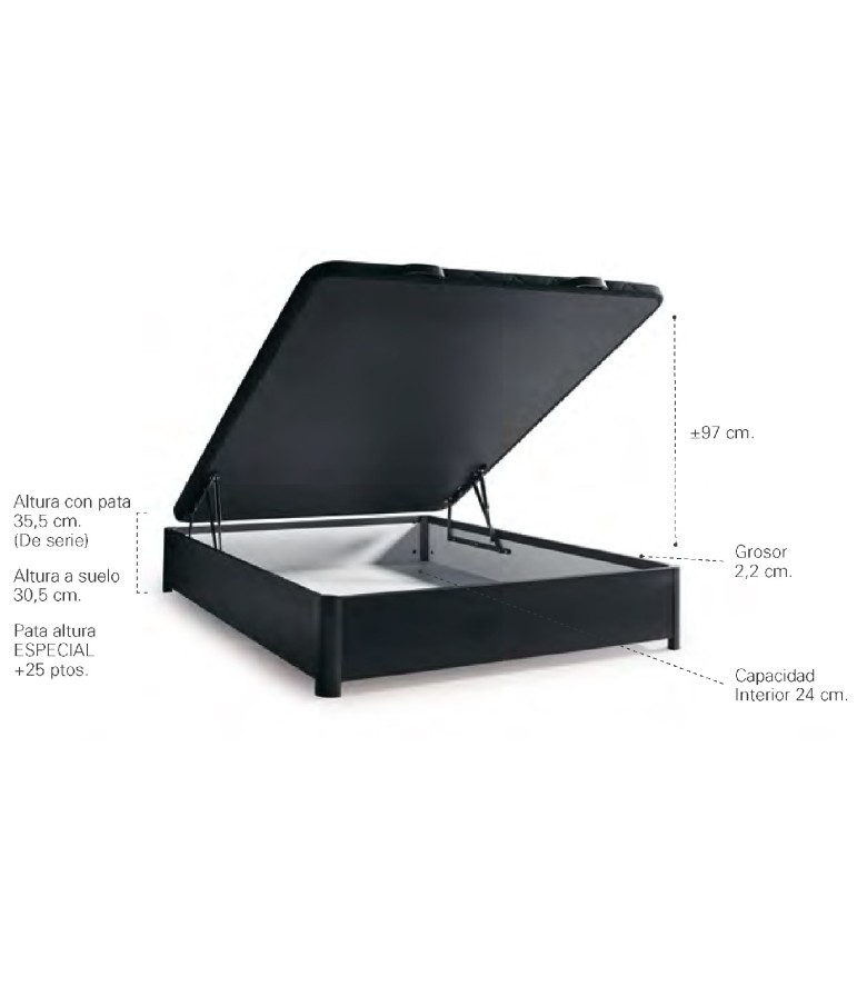 Canapé air2vio Valencia medidas