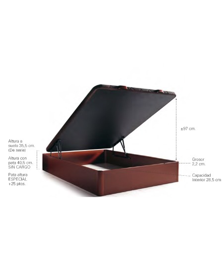 Canapé madera air2vio Toledo medidas