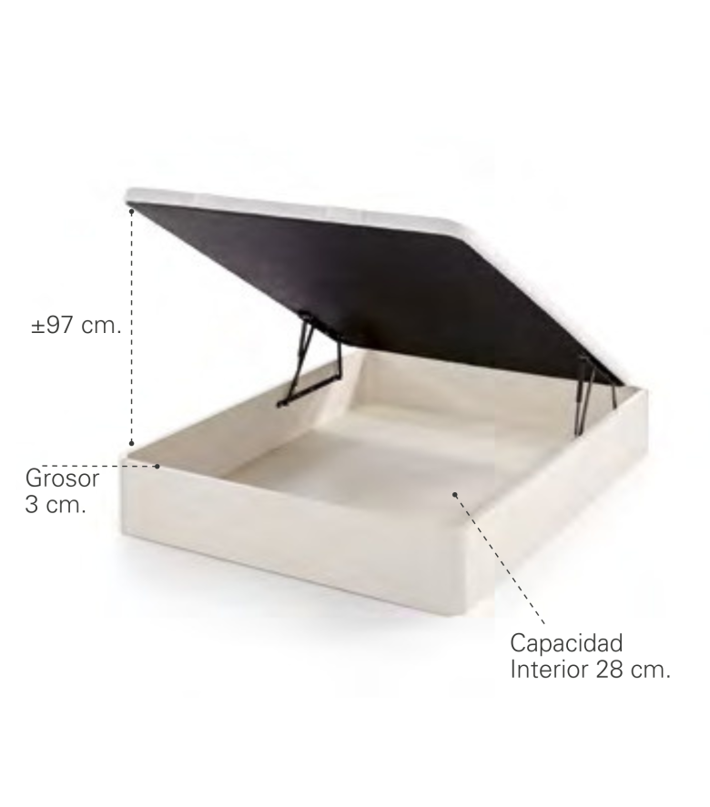 Canapé Alicante - Largo 190cm. - 2023