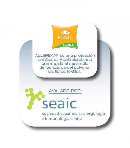 Almohada Fibra Pluma Allerban 2